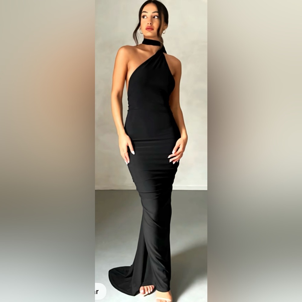 Elegant Black Bodycon Dress